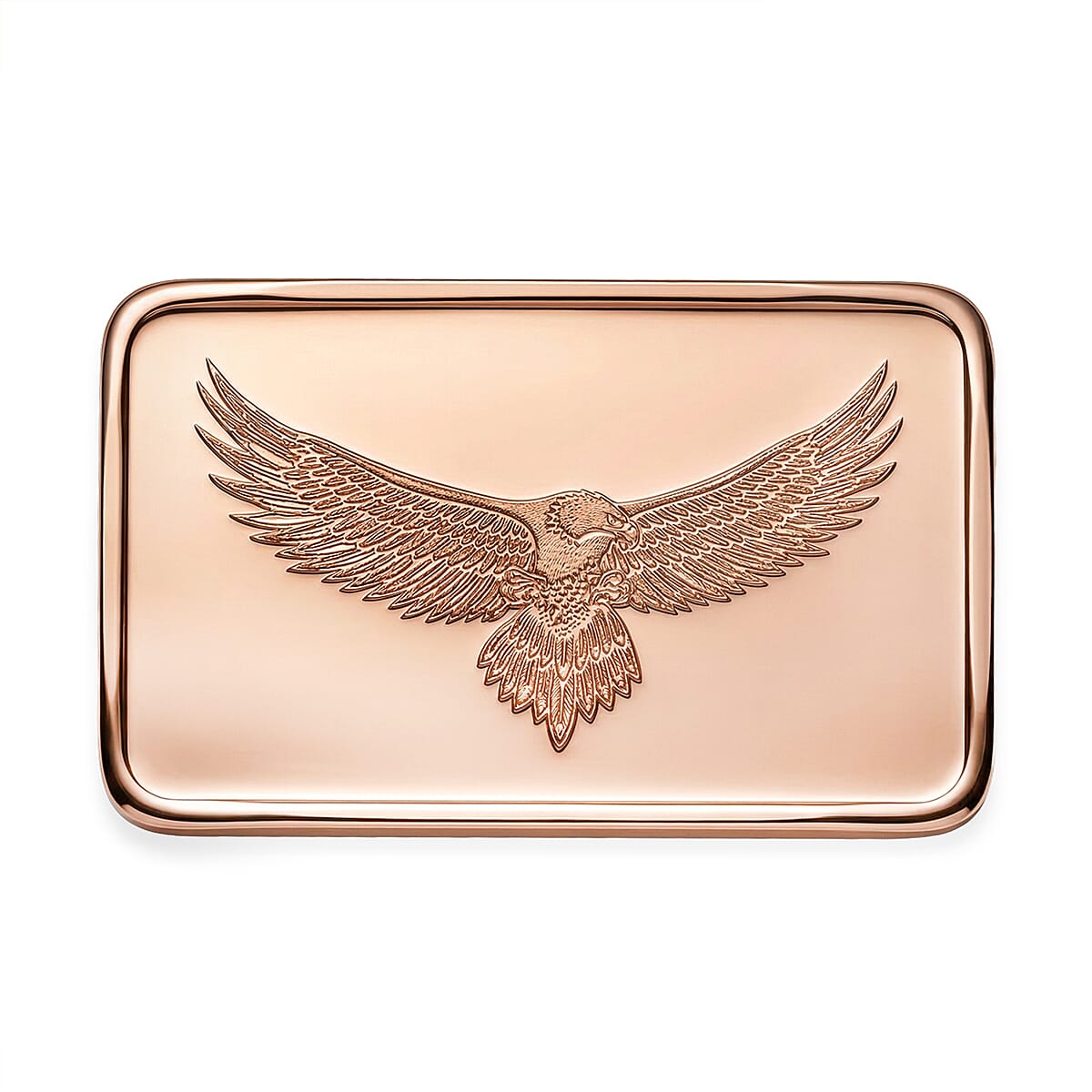Copper Eagle Embossed Bar (10g)