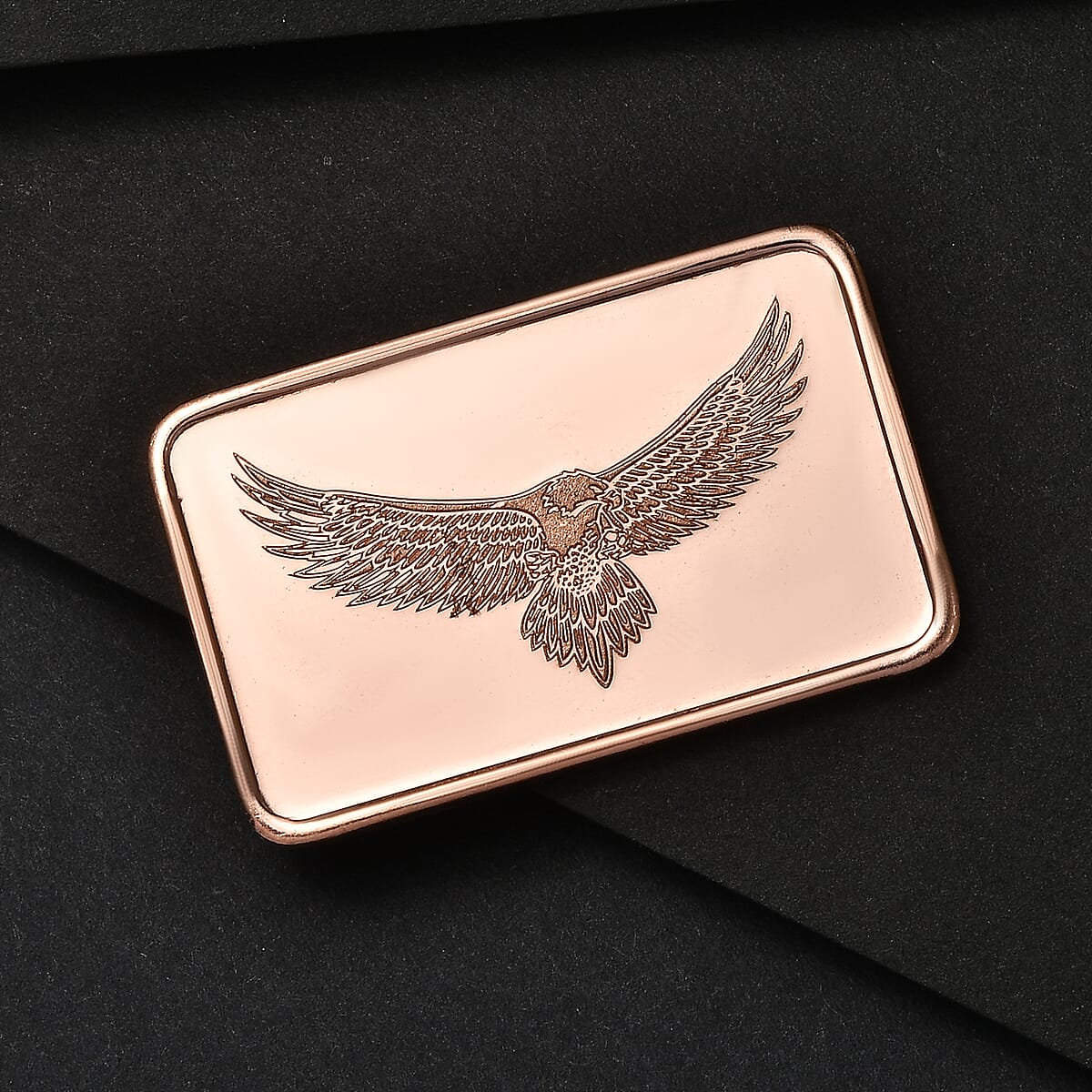 Copper Eagle Embossed Bar (10g) image number 1
