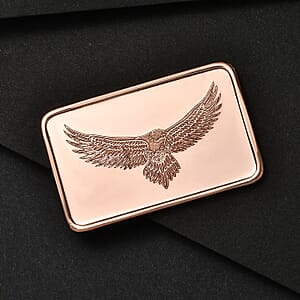 Copper Eagle Embossed Bar (10g)