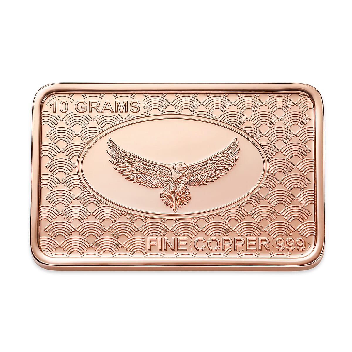 Copper Eagle Embossed Bar (10g) image number 3