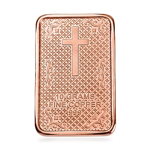 Copper Holy Bible Embossed Bar (10g)