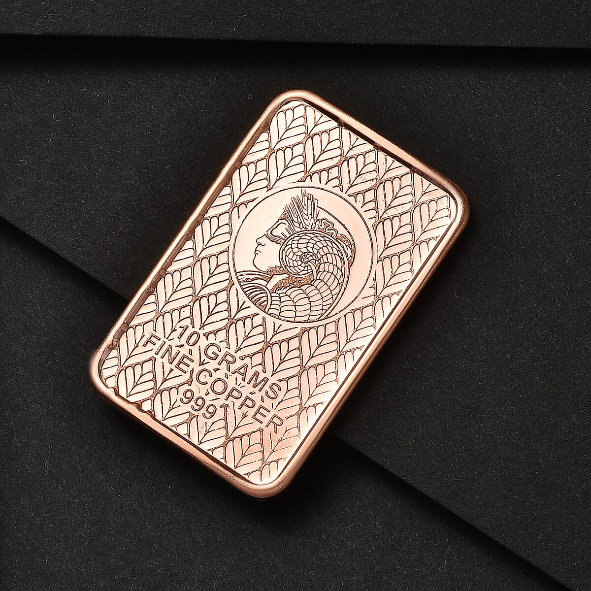 Copper Harvest Cornucopia Embossed Bar (10g) image number 2