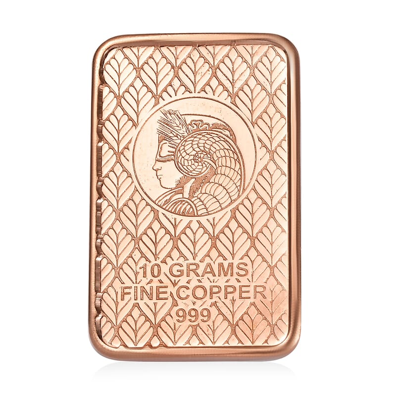 Copper Harvest Cornucopia Embossed Bar (10g)