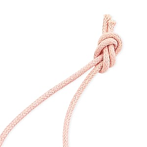 Baltic Amber Baby Pink Rope Necklace (32 Inches)