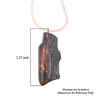 Baltic Amber Baby Pink Rope Necklace