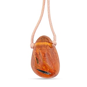 Baltic Amber Baby Pink Rope Necklace (32 Inches)
