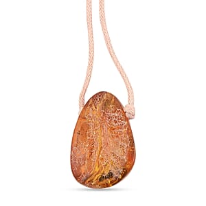 Baltic Amber Baby Pink Rope Necklace (32 Inches)