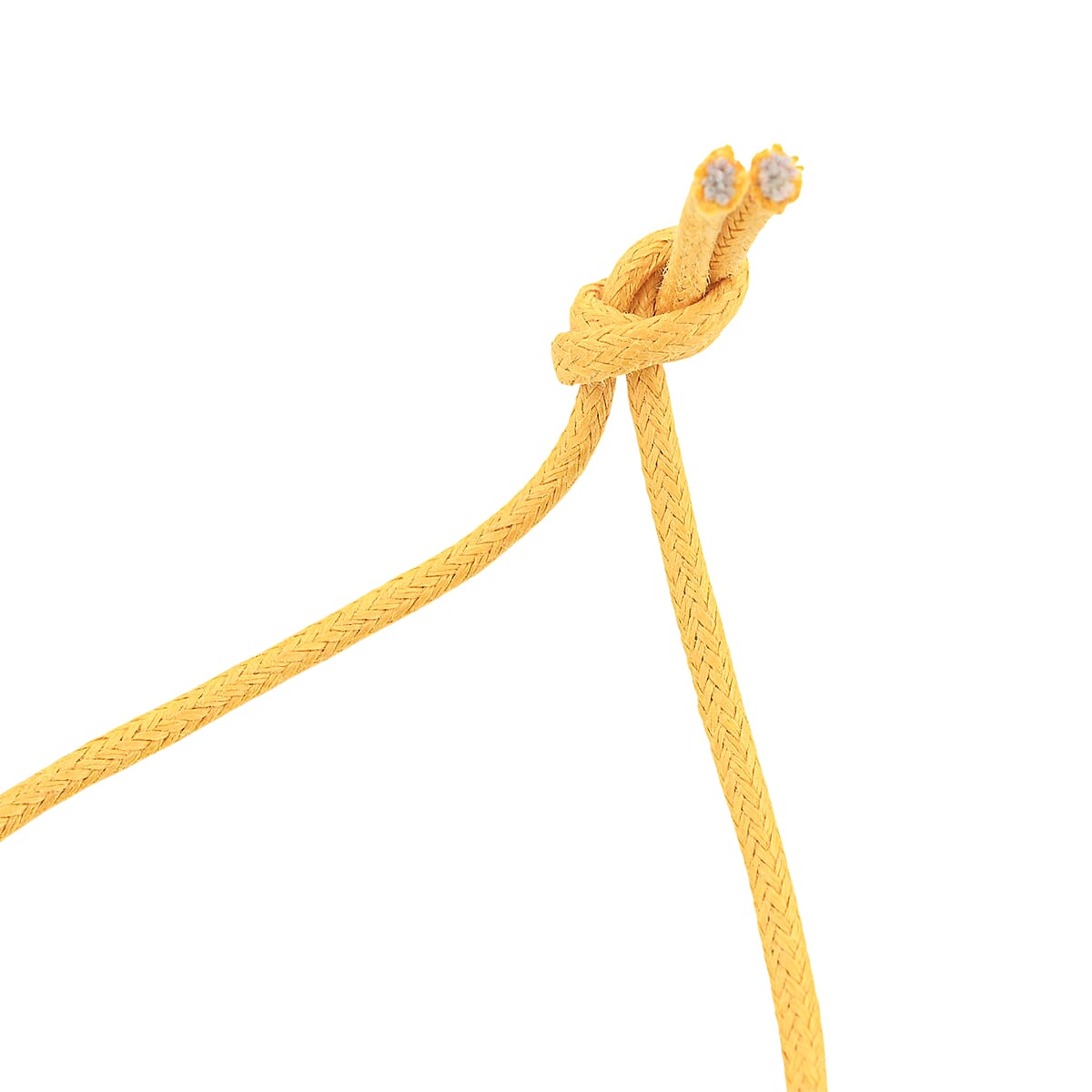 Baltic Amber Yellow Rope Necklace (32 Inches) image number 4