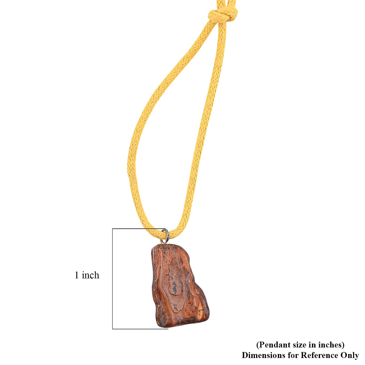 Baltic Amber Yellow Rope Necklace (32 Inches) image number 5