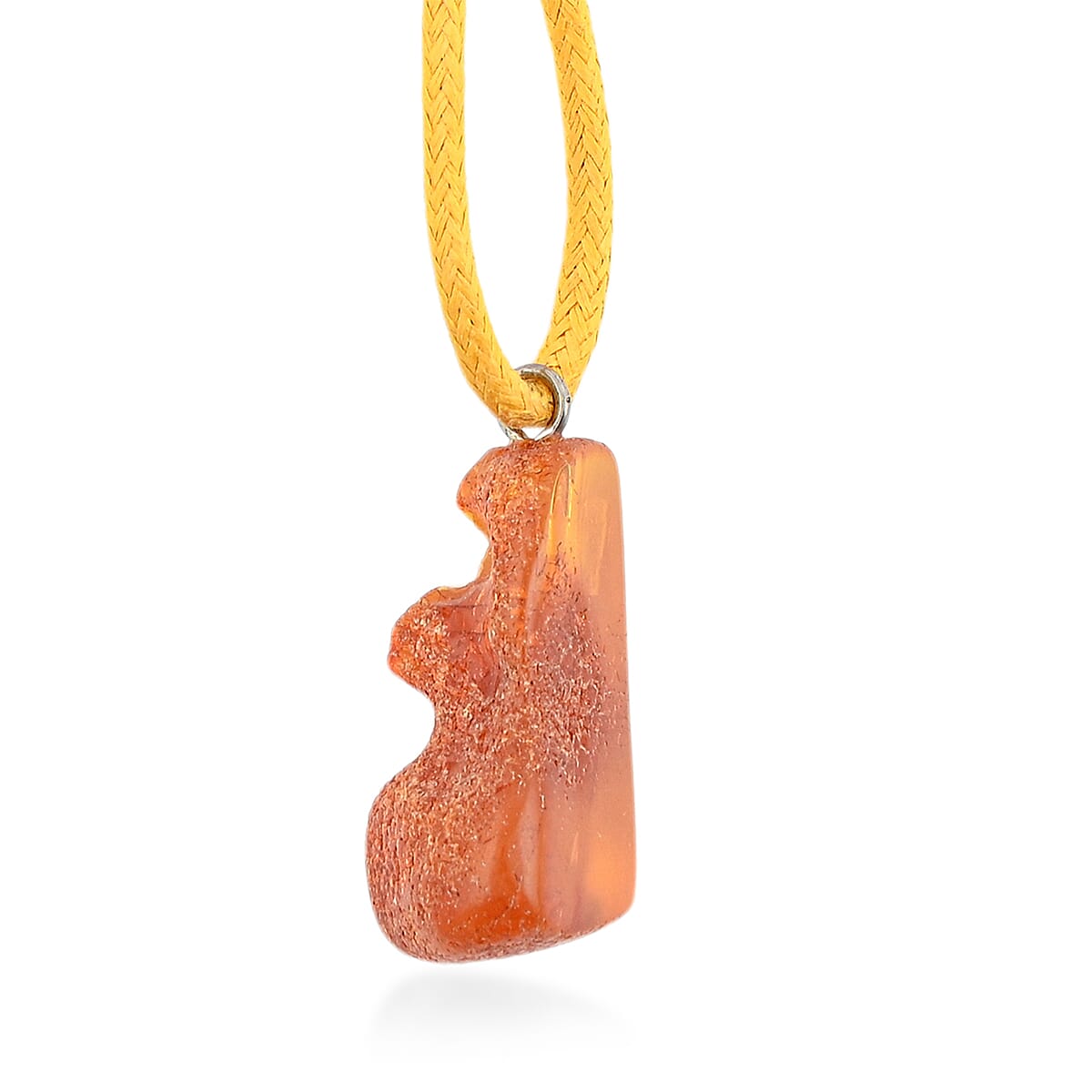 Baltic Amber Yellow Rope Necklace (32 Inches) image number 3