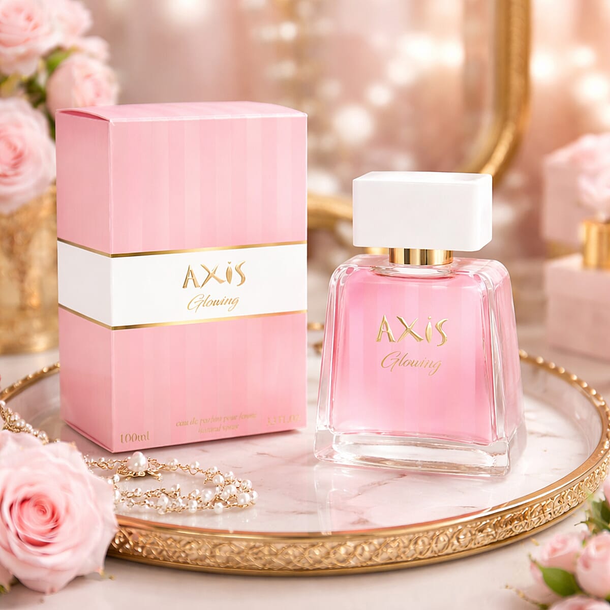 Axis Glowing Eau De Parfum (3.3oz) Made in Paris image number 1