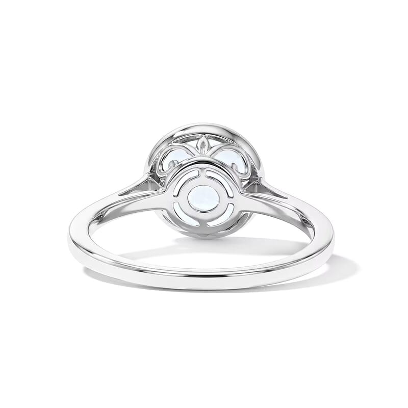 D'Joy Zirconia by Swarovski 2.00 ctw Ring in Platinum Over Sterling Silver (Size 5.5)