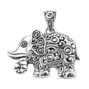 Bali Legacy Elephant Pendant in Sterling Silver 8.60 Grams