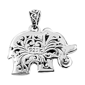 Bali Legacy Elephant Pendant in Sterling Silver 8.60 Grams