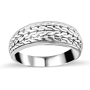 Bali Legacy Ring in Sterling Silver (Size 11.0) 4.30 Grams