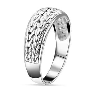 Bali Legacy Ring in Sterling Silver (Size 11.0) 4.30 Grams