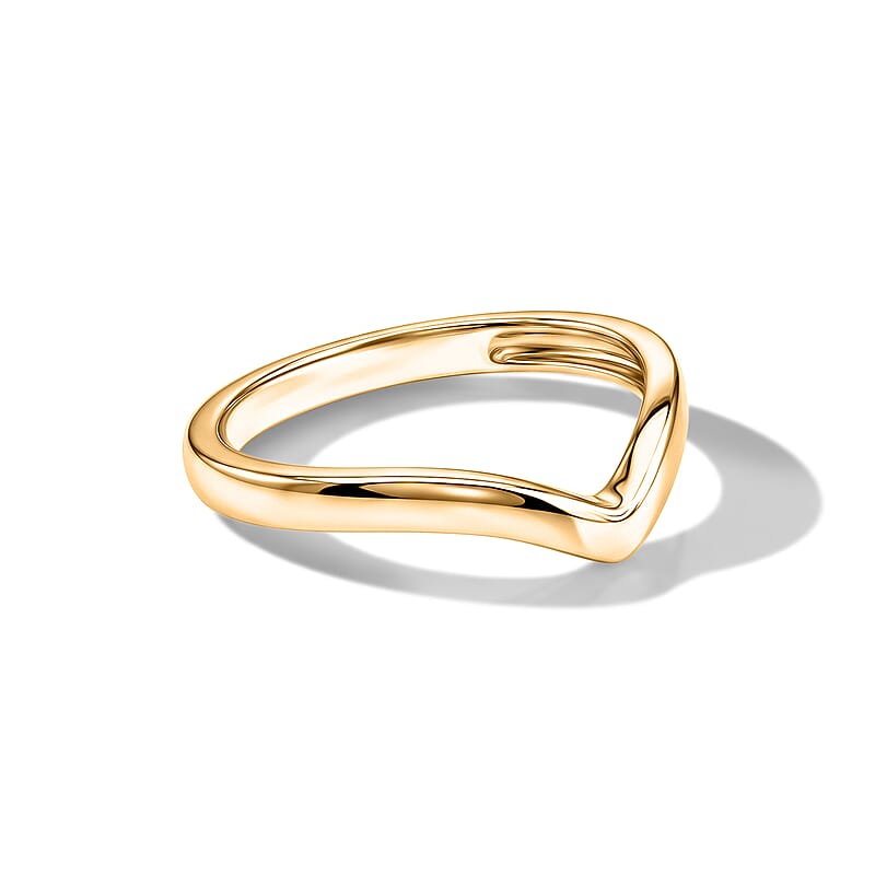 D'Joy 14K YG Over Sterling Silver Ring (Size 5.0) 2 Grams