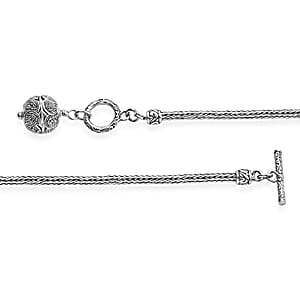 Bali Legacy Bracelet in Sterling Silver (7.25 In) 9.80 Grams