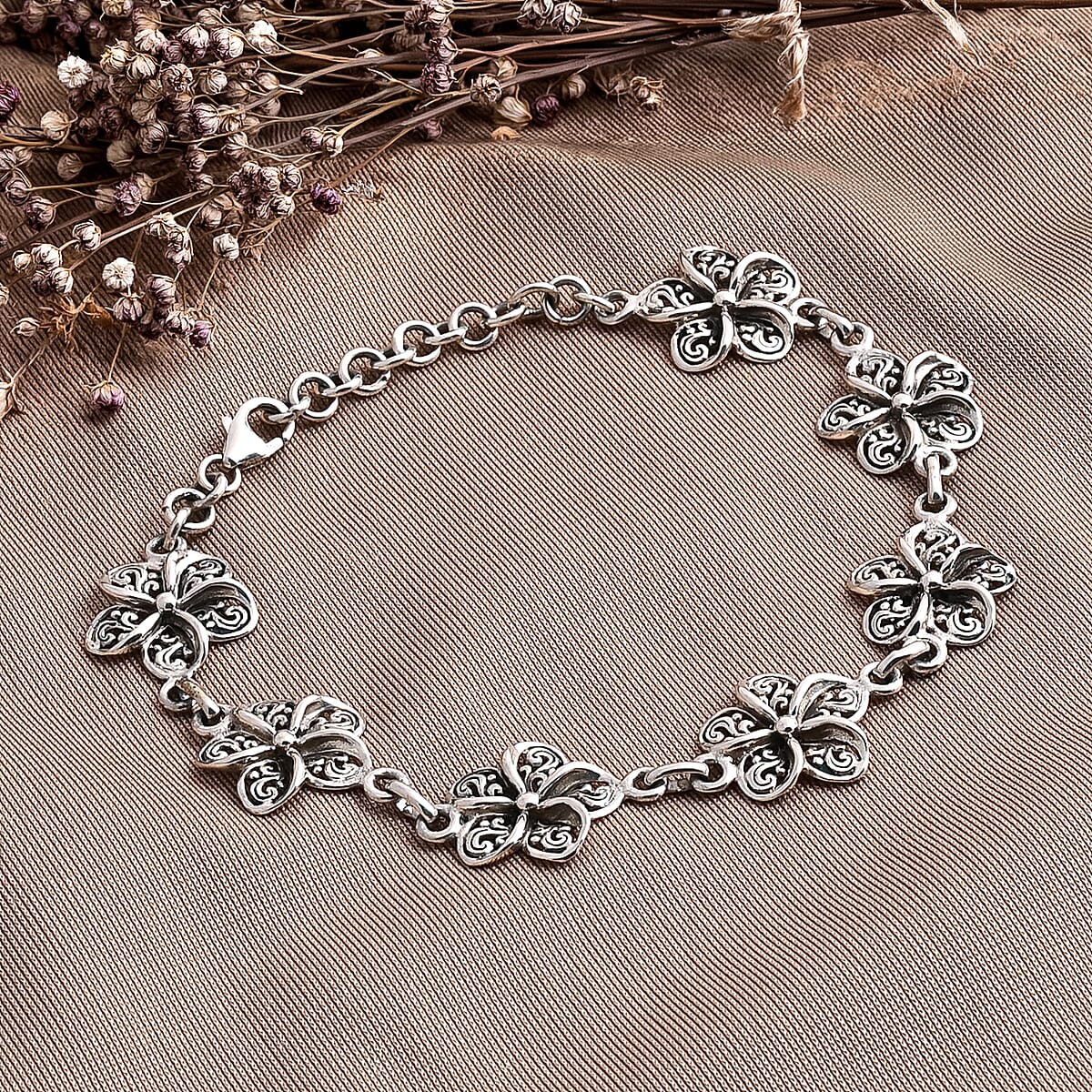 Artistry Tarakashi Collection Bracelet in Sterling Silver (7.25 In) 8.30 Grams image number 1