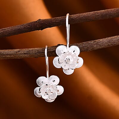 Artistry Tarakashi Collection Earrings in Sterling Silver 2.60 Grams