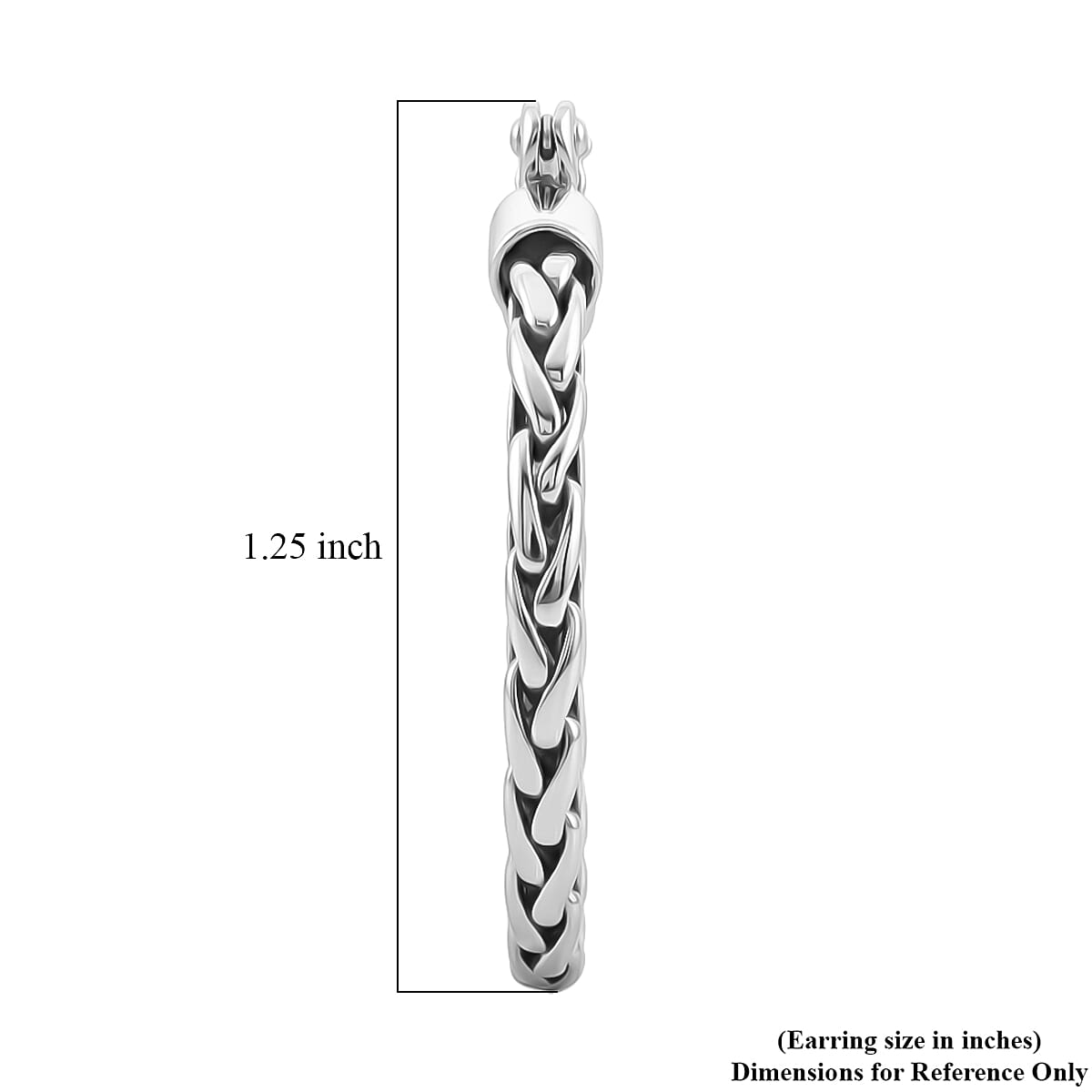 Bali Legacy Padian Texture Earrings in Sterling Silver 6.10 Grams