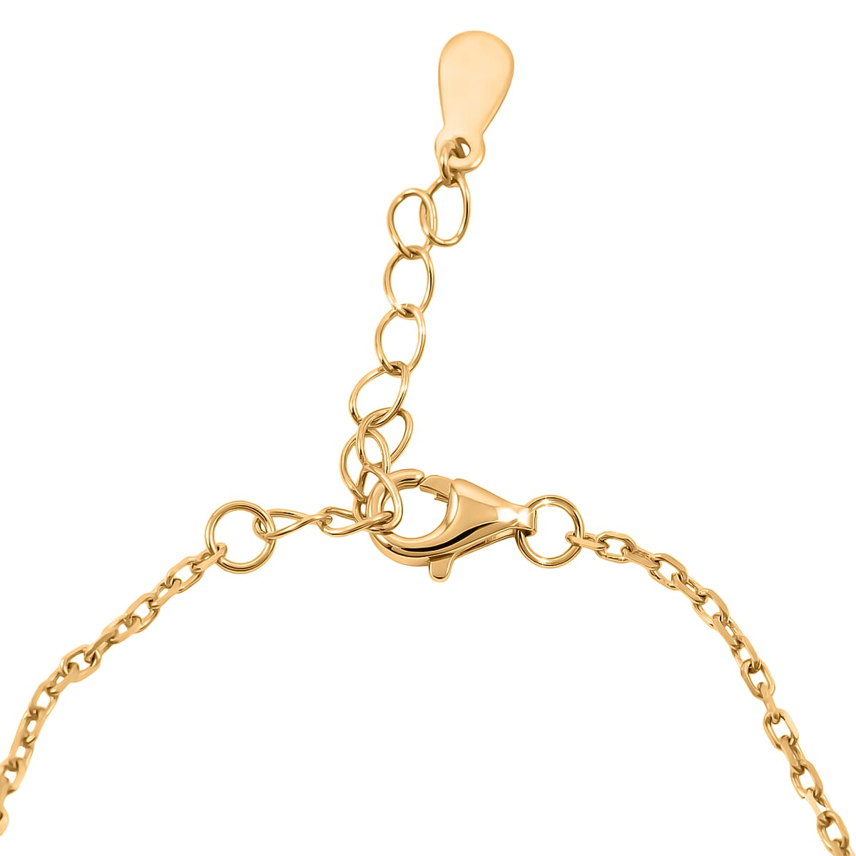 Butterscotch Amber, Simulated Diamond 1.60 ctw Bracelet in Sterling Silver (6.50-7.50In) image number 3