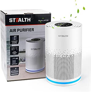 Closeout Stealth Air Purifier with Aromatherapy -White