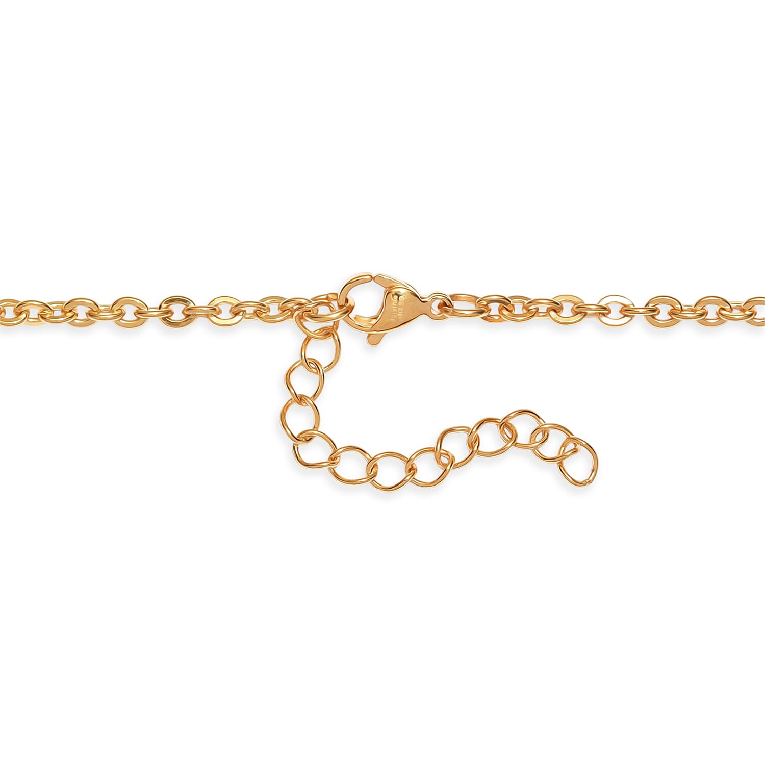 EverTrue Banded Agate 340.00 ctw Beaded Necklace in ION Plated Yellow Gold Stainless Steel 24-26 Inches