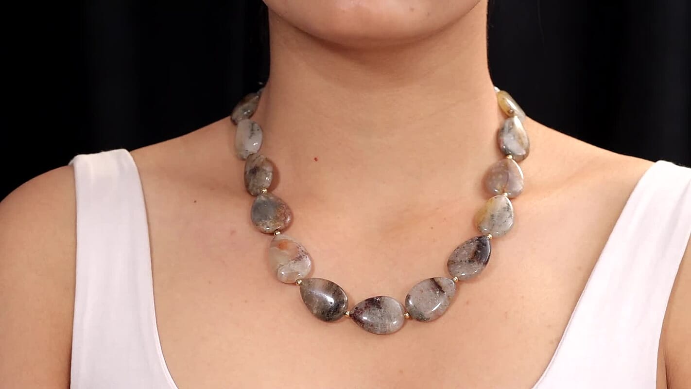 EverTrue Dodolite Beaded Necklace (18-19 Inches) in 18K YG Plated 350.00 ctw