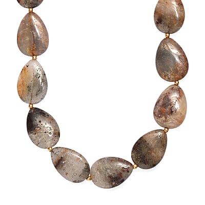 EverTrue Dodolite 350.00 ctw Beaded Necklace (18-19 Inches) in 18K YG Plated