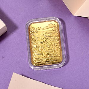24K Gold Grand Canyon - American Treasure Forever Embossed Sheet (31x45.5mm) 10mg