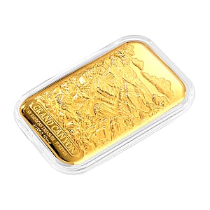 24K Gold Grand Canyon - American Treasure Forever Embossed Sheet (31x45.5mm) 10mg