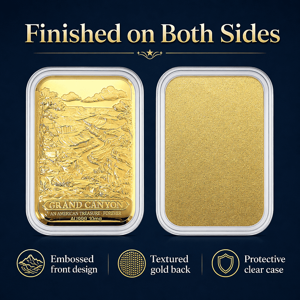 Grand Canyon 24k Gold Embossed Sheet 10mg (Del. In 10-12 Days)