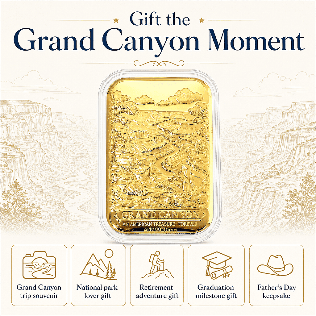 Grand Canyon 24k Gold Embossed Sheet 10mg (Del. In 10-12 Days)