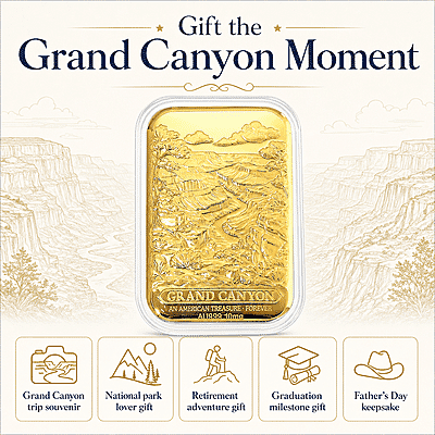 Grand Canyon 24k Gold Embossed Sheet 10mg