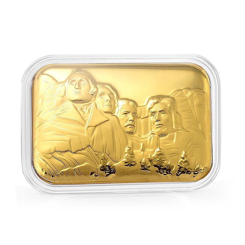 Mount Rushmore 24k Gold Embossed Sheet 10mg