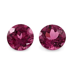 AAAA USAMBARA Color Change Garnet set of 2 (Rnd 5 mm) 1.00 ctw