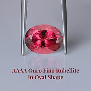 AAAA Ouro Fino Rubellite (Ovl Free Size) 10.30 ctw