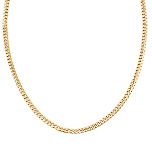 4.5mm Cuban Chain Necklace in 10K Yellow Gold (22 Inches) 8.6 Grams