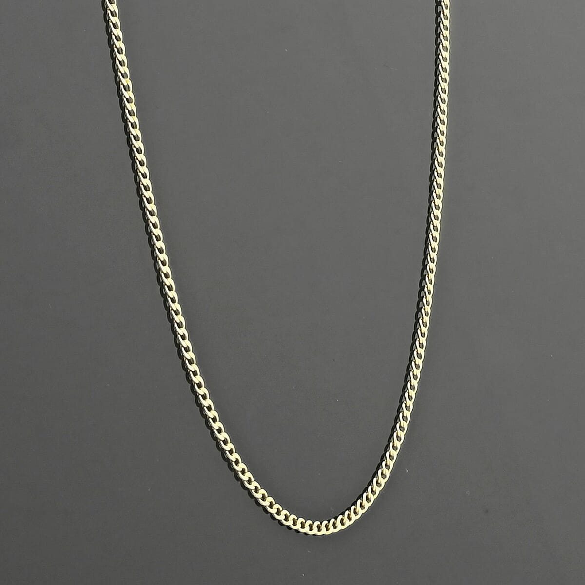 14K Yellow Gold 4.30mm Cuban Chain Necklace (24 Inches) (8.15 g) image number 1