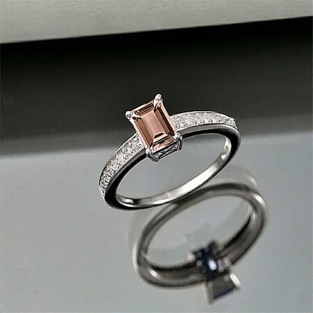 Morganite / 10K White Gold / 10 - Product card gallery slide 2 (10178495250745)