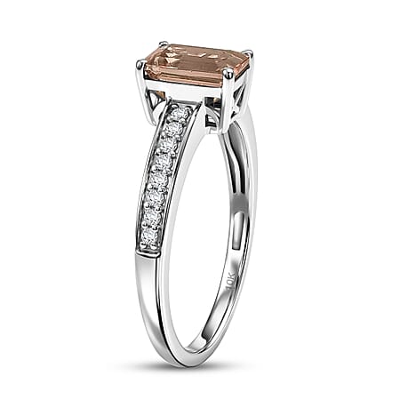 Morganite / 10K White Gold / 10 - Product card gallery slide 4 (10178495250745)