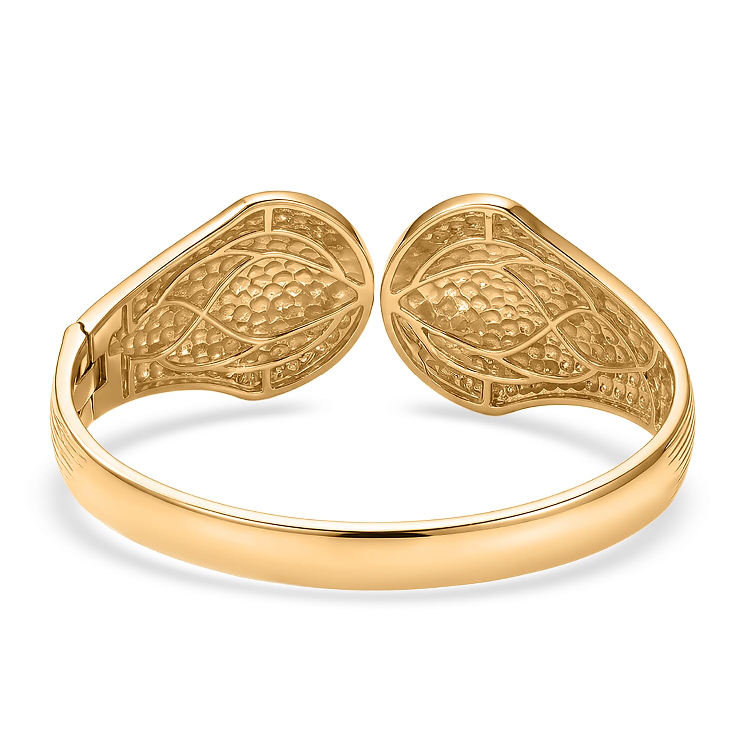 EverTrue Cuff Bracelet in 18K YG Plated