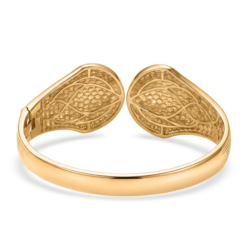 EverTrue Cuff Bracelet in 18K YG Plated
