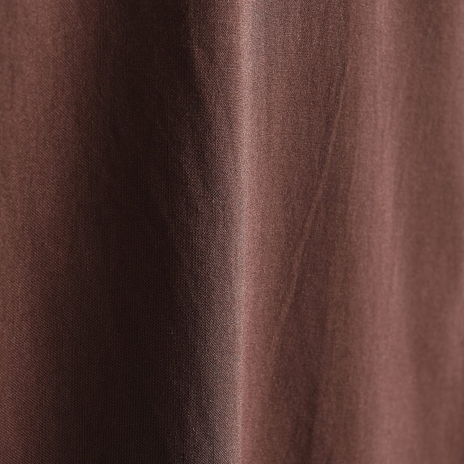 La Marey Dark Brown Tops and Flowy Wide Leg Pants - One Size Fits Most