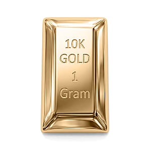 10K Yellow Gold Bar 1 Grams