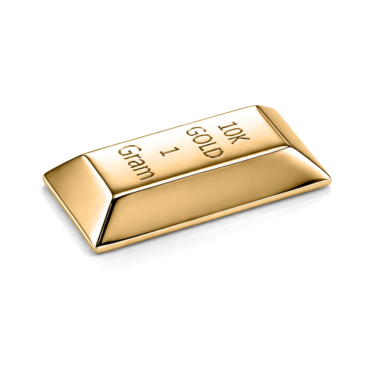 10K Yellow Gold Bar 1 Grams image number 2
