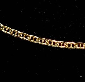 Gucci Chain Necklace in 10K Yellow Gold 1.80 Grams 18 Inches