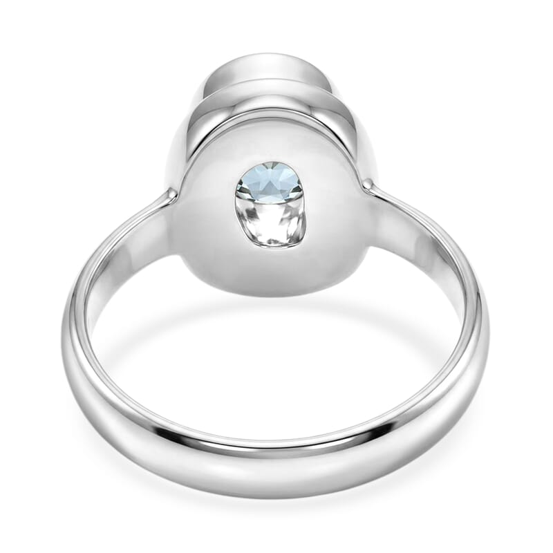 Bali Legacy Blue Topaz 3.10 ctw Ring in Sterling Silver (Size 6.0)