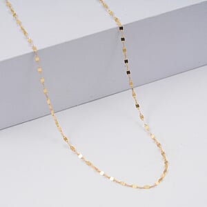 Italian 10K Yellow Gold 1.6mm Petali Necklace (16 Inches) (0.9 g)